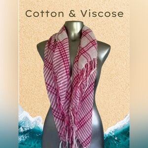 2 for $30 🆕Checkered Print  Scarf